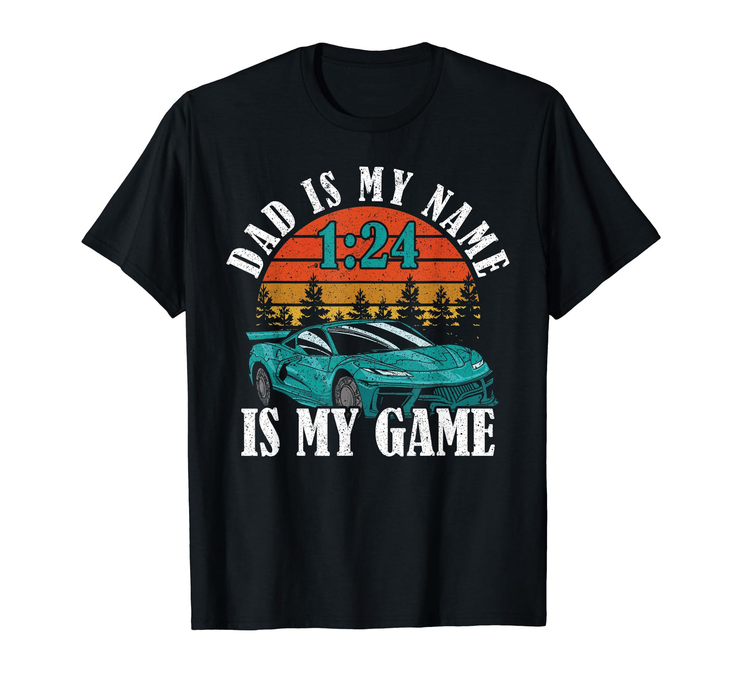 Fathers Day Dad Is My Name 1 24 Is My T-Shirt - Aesthetic Graphic Unisex - T-Shirt, Sweatshirt, Hoodie