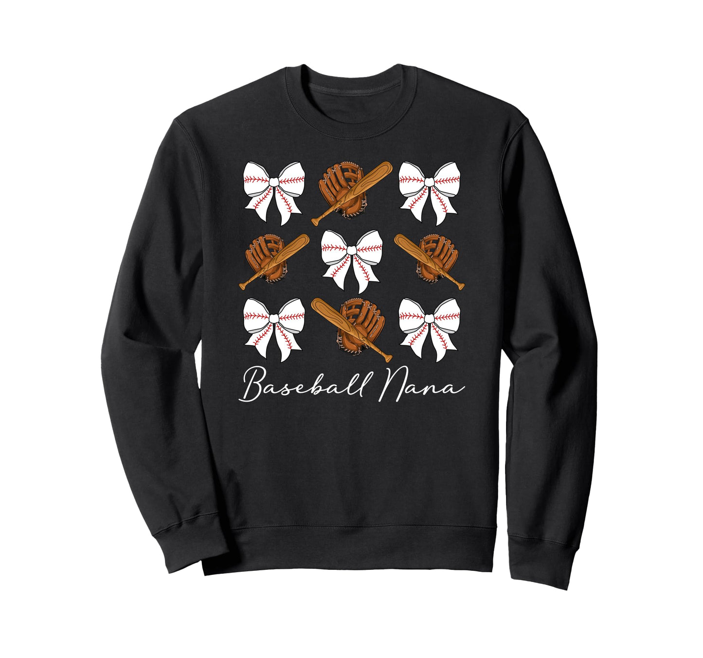 Baseball Nana Baseball Player Nana Sweatshirt - Novelty Apparel Unisex - T-Shirt, Sweatshirt, Hoodie