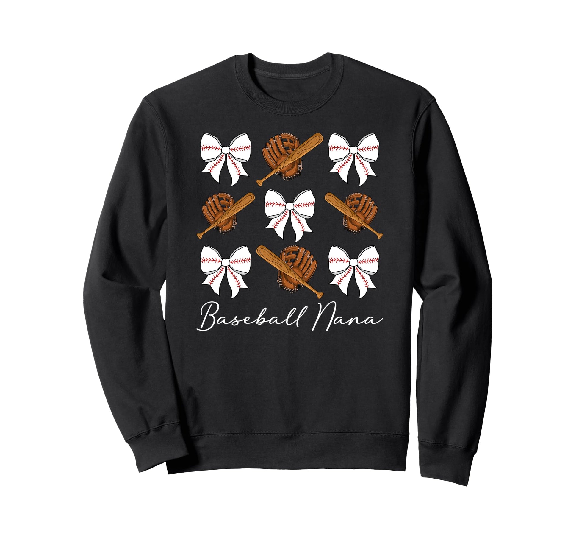Baseball Nana Baseball Player Nana Sweatshirt - Novelty Apparel Unisex - T-Shirt, Sweatshirt, Hoodie