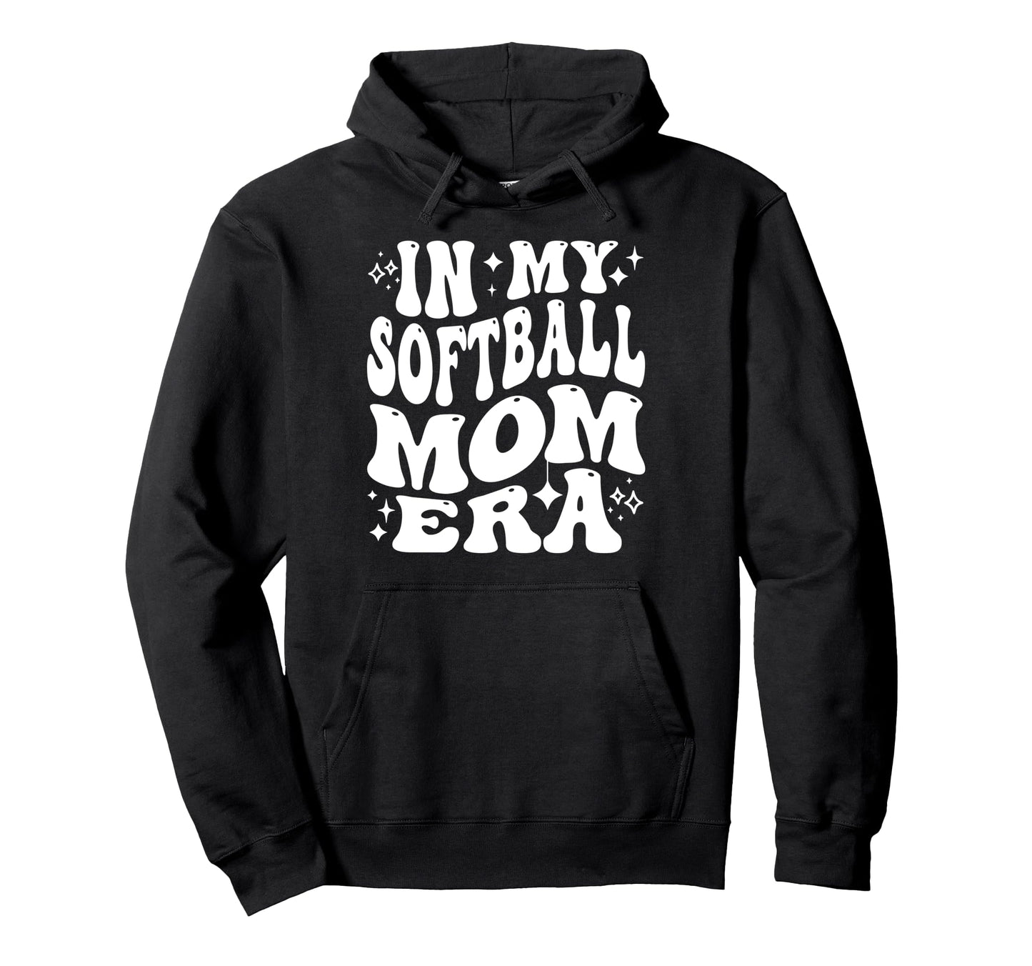 My Softball Mom Era Sports Mama Life Hoodie - Casual Everyday Wear Unisex - T-Shirt, Sweatshirt, Hoodie