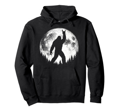 Bigfoot Silhouette Sasquatch Yeti Hoodie - Casual Everyday Wear Men Women - T-Shirt, Sweatshirt, Hoodie