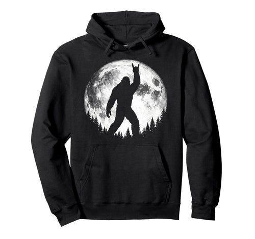 Bigfoot Silhouette Sasquatch Yeti Hoodie - Casual Everyday Wear Men Women - T-Shirt, Sweatshirt, Hoodie