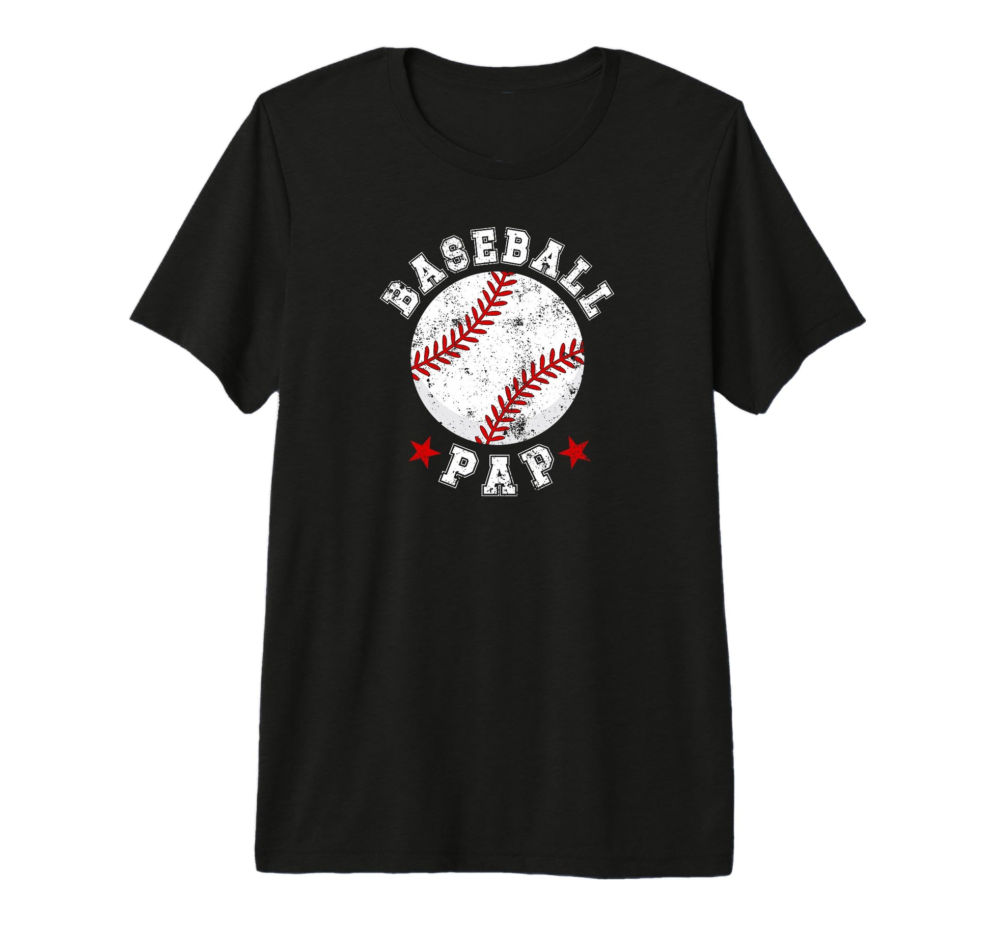 Mens Baseball Pap Grandpa Best Pap T-Shirt - Trendy Graphic Men Women - T-Shirt, Sweatshirt, Hoodie