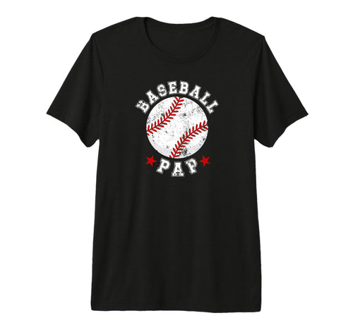 Mens Baseball Pap Grandpa Best Pap T-Shirt - Trendy Graphic Men Women - T-Shirt, Sweatshirt, Hoodie