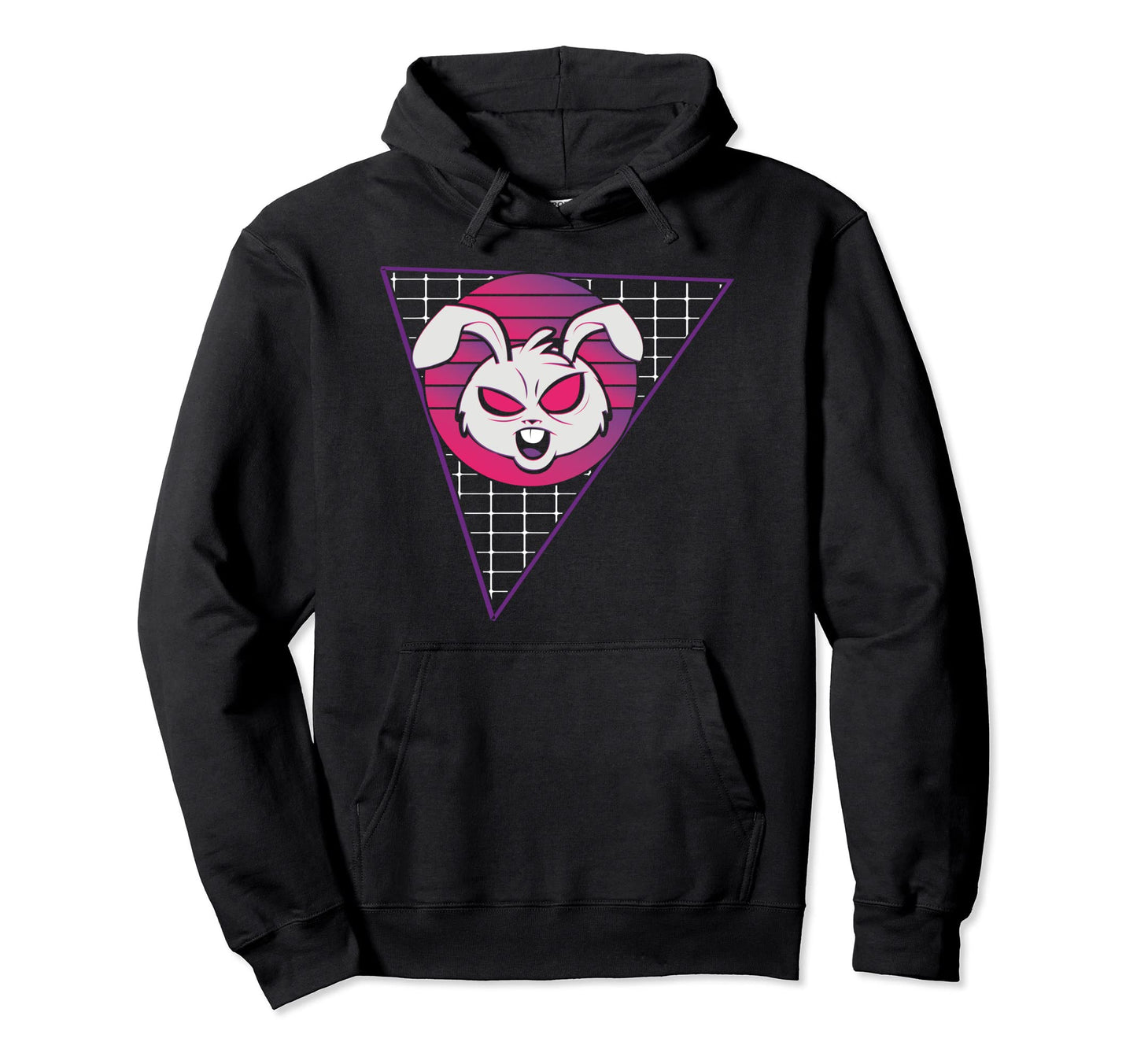 Kawaii Rabbit Bunny Pastel Goth Hoodie - Fun Novelty Design Men Women - T-Shirt, Sweatshirt, Hoodie