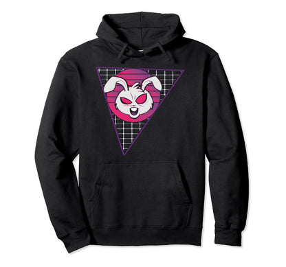 Kawaii Rabbit Bunny Pastel Goth Hoodie - Fun Novelty Design Men Women - T-Shirt, Sweatshirt, Hoodie