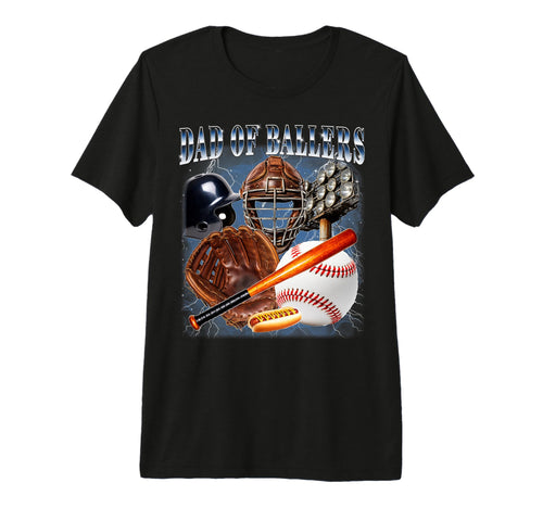 Dad Ballers Bootleg 90S Coach Player T-Shirt - Custom Art Print for Adults - T-Shirt, Sweatshirt, Hoodie