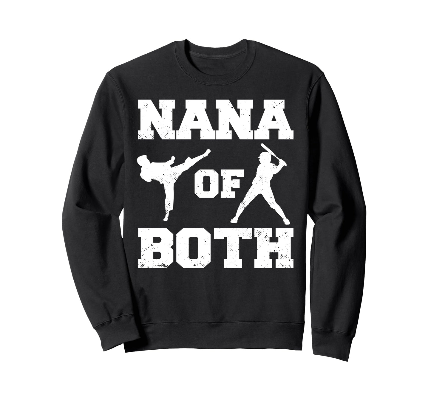 Nana Both Funny Baseball And Sweatshirt - Custom Art Print Unisex - T-Shirt, Sweatshirt, Hoodie