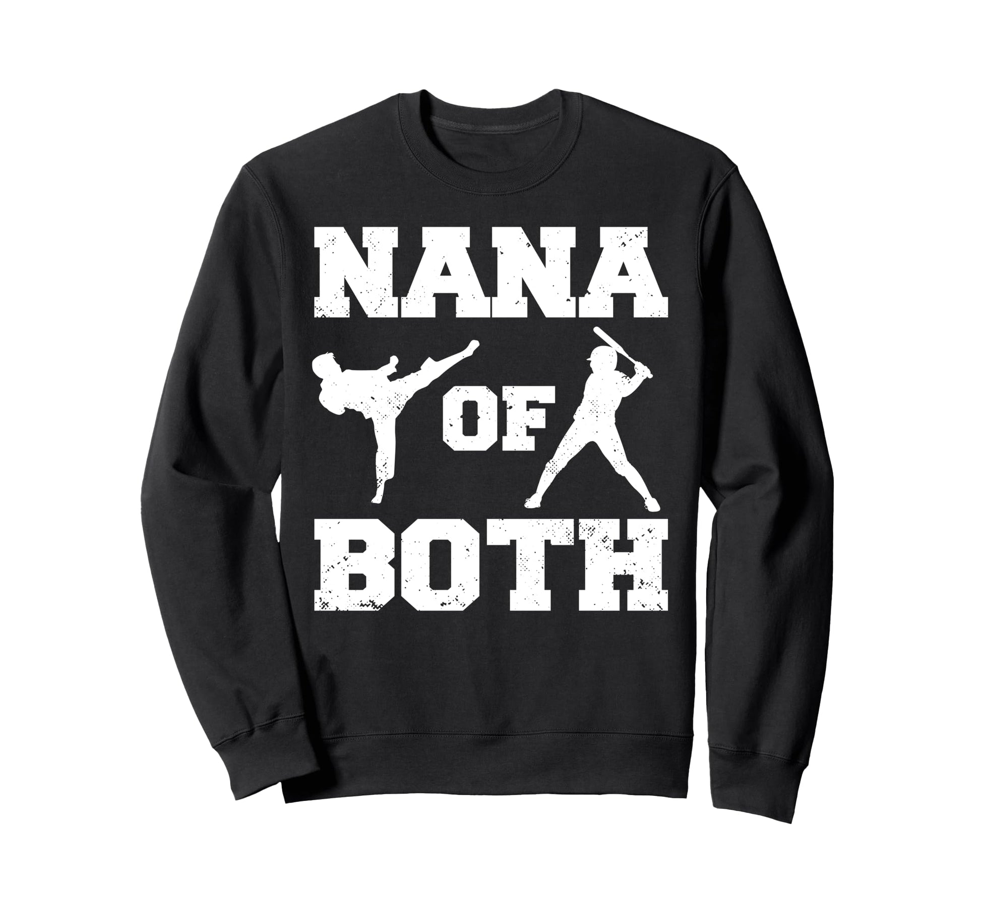 Nana Both Funny Baseball And Sweatshirt - Custom Art Print Unisex - T-Shirt, Sweatshirt, Hoodie