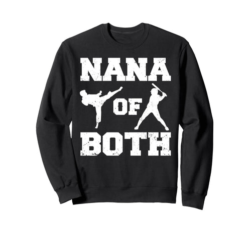 Nana Both Funny Baseball And Sweatshirt - Custom Art Print Unisex - T-Shirt, Sweatshirt, Hoodie