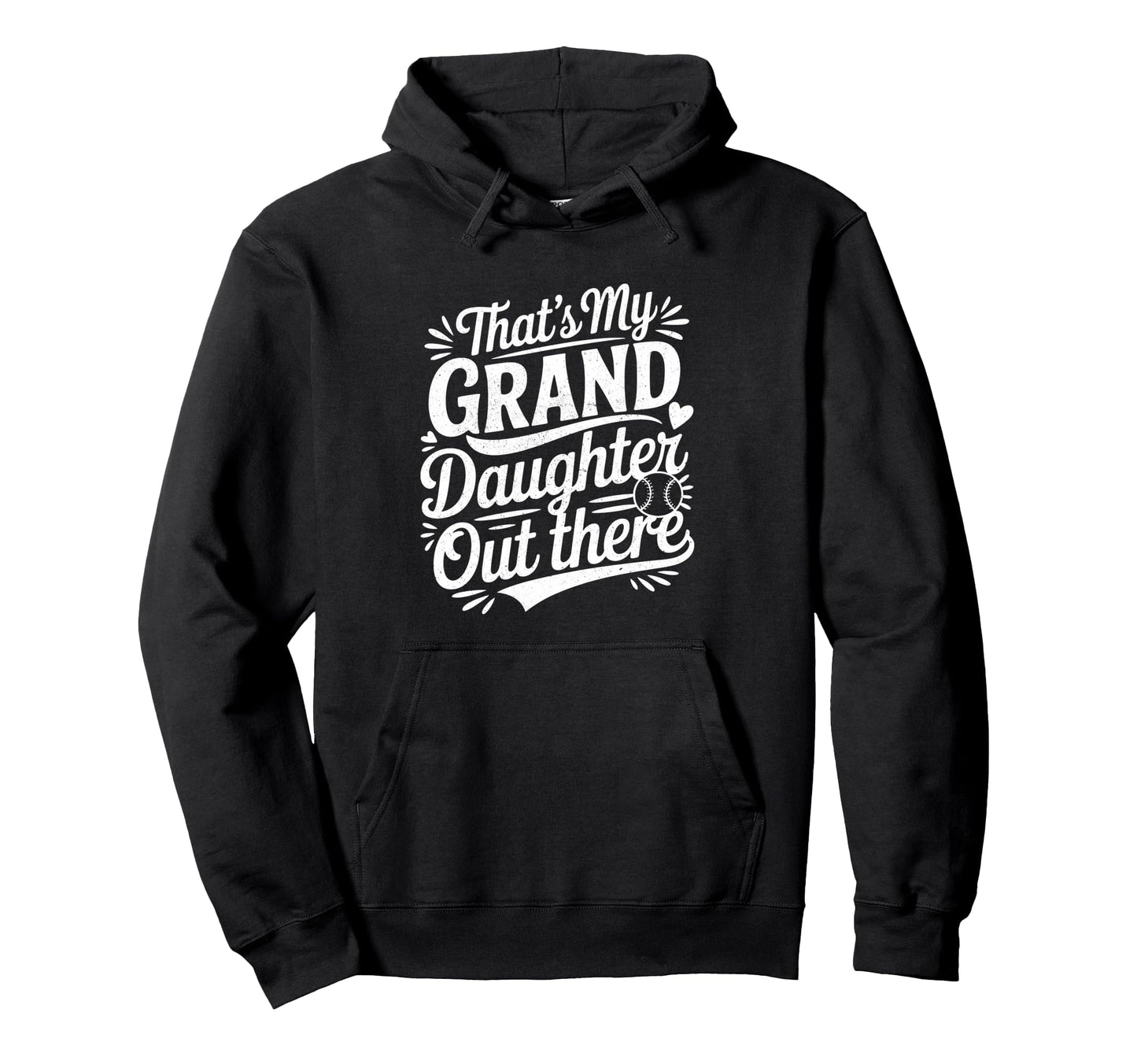 Thats My Granddaughter Out There Hoodie - Minimalist Print for Adults - T-Shirt, Sweatshirt, Hoodie