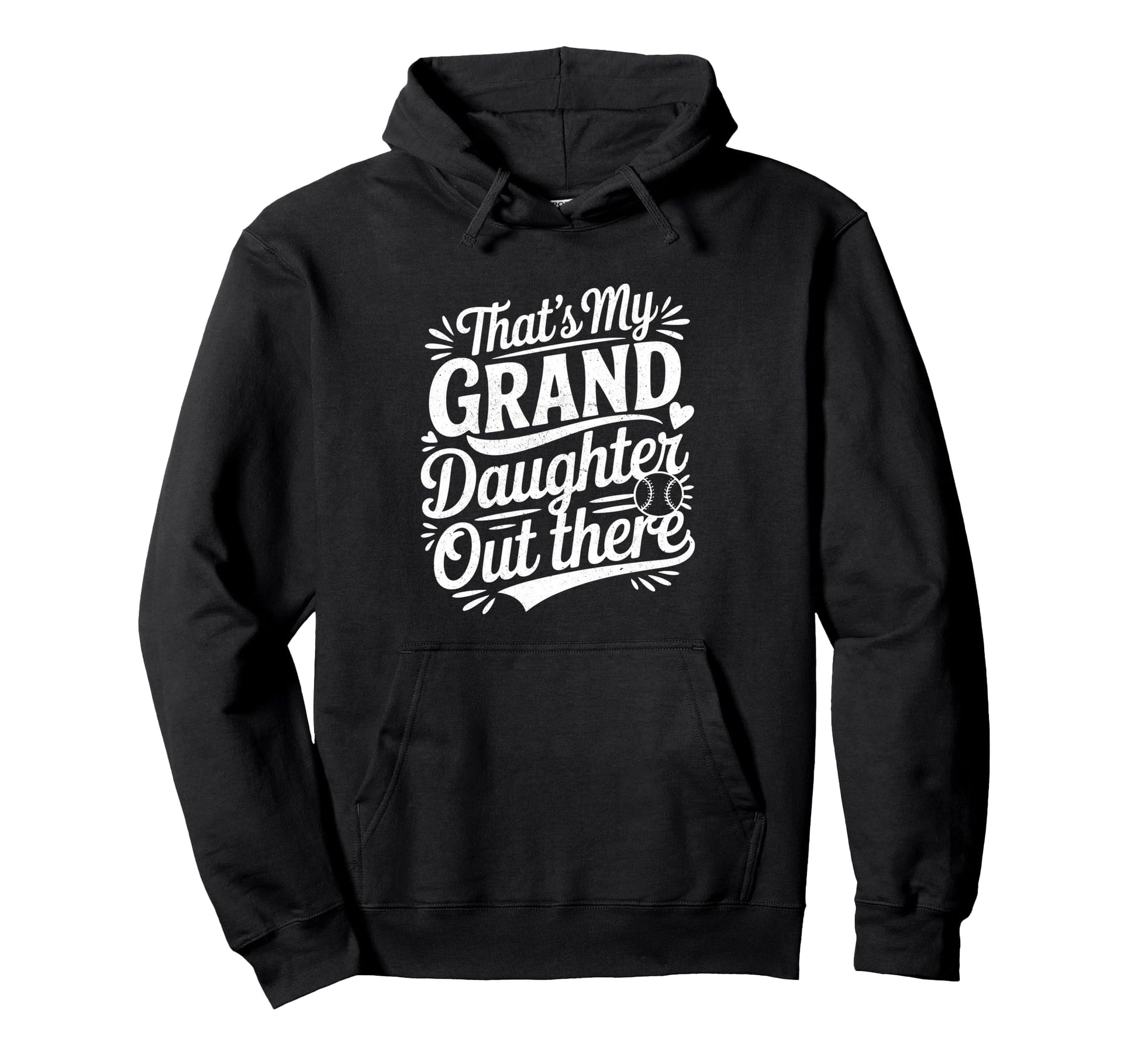Thats My Granddaughter Out There Hoodie - Minimalist Print for Adults - T-Shirt, Sweatshirt, Hoodie