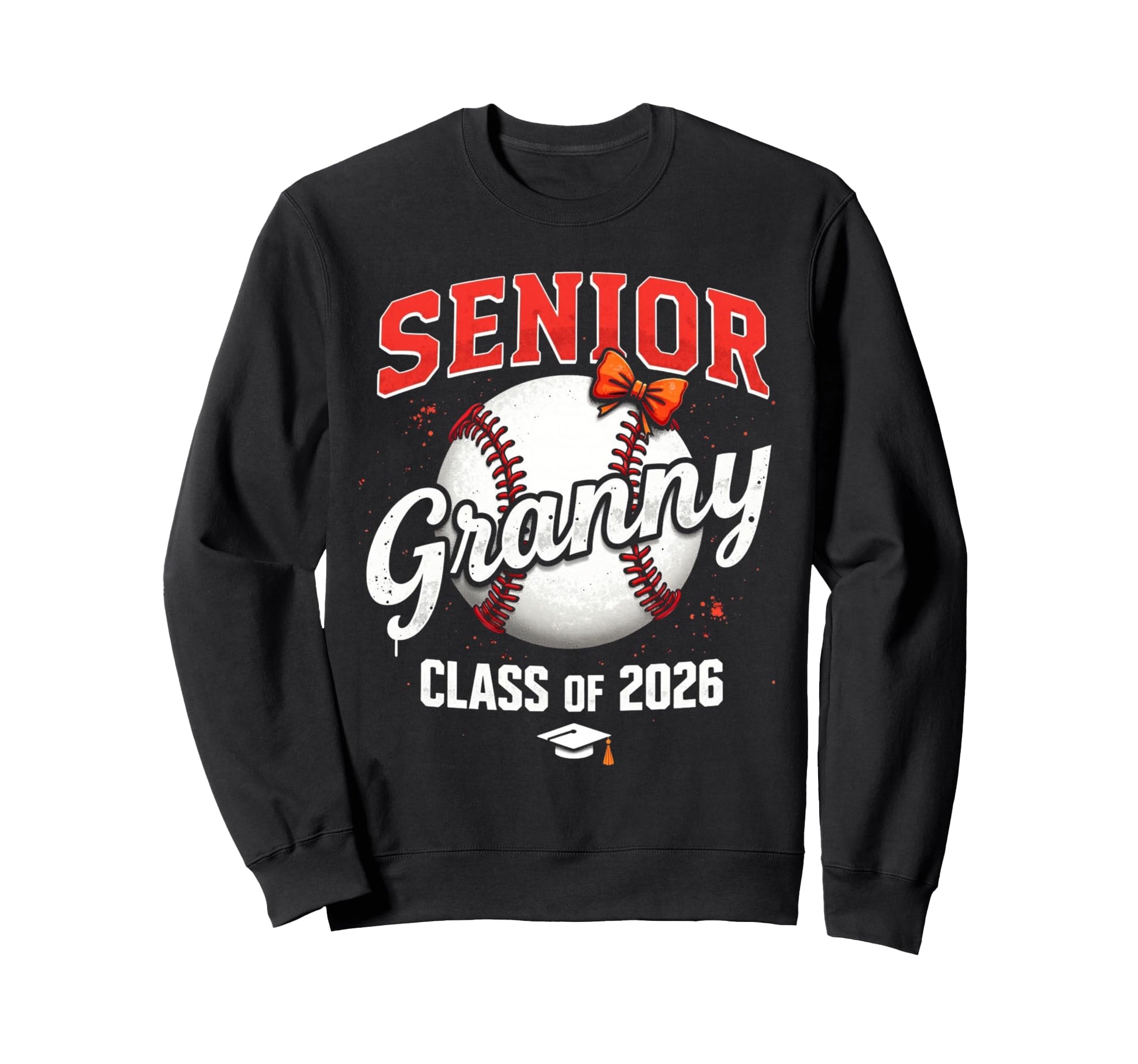 Senior Granny 2026 Baseball Mama Sweatshirt - Streetwear Style Unisex - T-Shirt, Sweatshirt, Hoodie