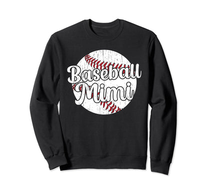 Baseball Mimi Grandma Best Mimi Sweatshirt - Novelty Apparel Men Women - T-Shirt, Sweatshirt, Hoodie
