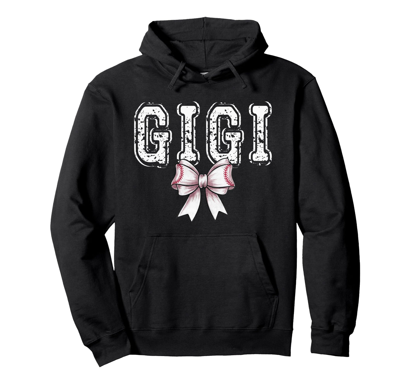 Coquette Baseball Gigi Spirit Hoodie - Casual Everyday Wear Unisex - T-Shirt, Sweatshirt, Hoodie