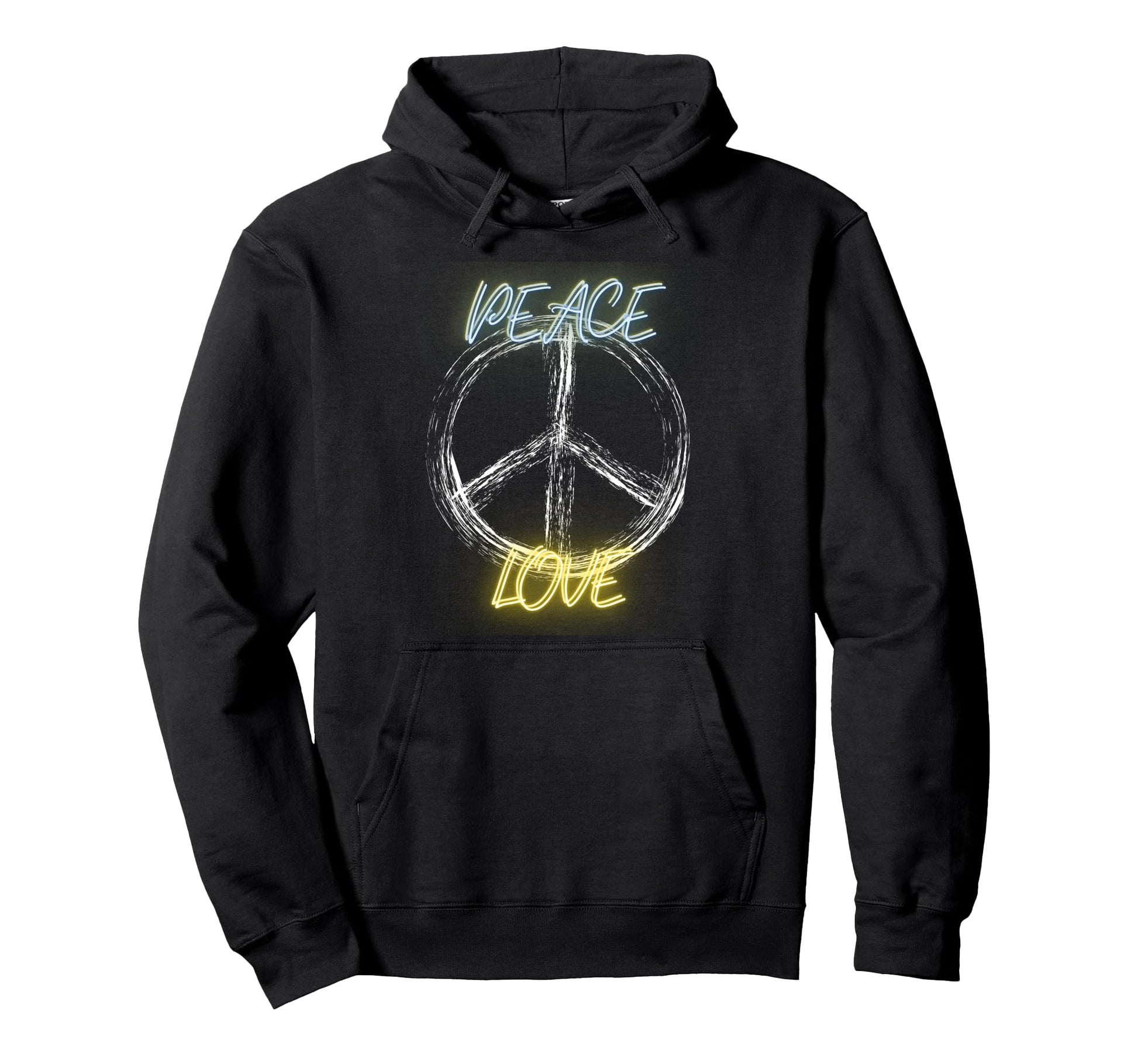 Hippie Peace Costume Love 60S 70S Peace Hoodie - Graphic Print Unisex - T-Shirt, Sweatshirt, Hoodie
