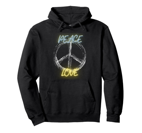 Hippie Peace Costume Love 60S 70S Peace Hoodie - Graphic Print Unisex - T-Shirt, Sweatshirt, Hoodie