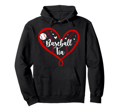 Baseball Tia Heart Tia Baseball Player Tia Hoodie - Minimalist Print Unisex - T-Shirt, Sweatshirt, Hoodie