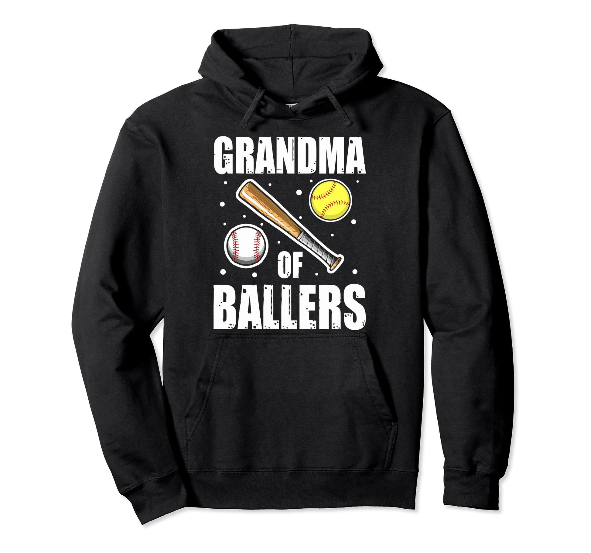 Baseball Grandma Grandson Baseball Hoodie - Aesthetic Graphic Men Women - T-Shirt, Sweatshirt, Hoodie