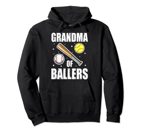 Baseball Grandma Grandson Baseball Hoodie - Aesthetic Graphic Men Women - T-Shirt, Sweatshirt, Hoodie
