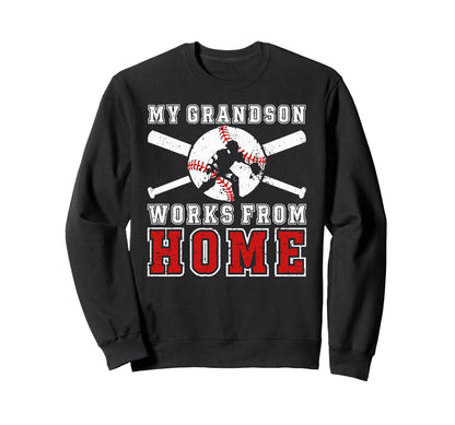 Baseball Catcher Grandpa Funny Sweatshirt - Graphic Print for Adults - T-Shirt, Sweatshirt, Hoodie