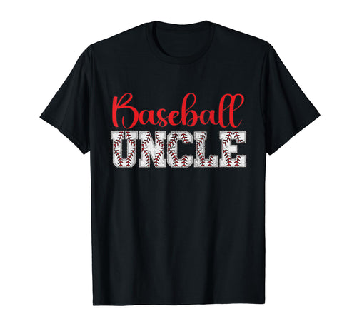 Baseball Uncle Funny Sporty T-Shirt - Graphic Print Unisex - T-Shirt, Sweatshirt, Hoodie