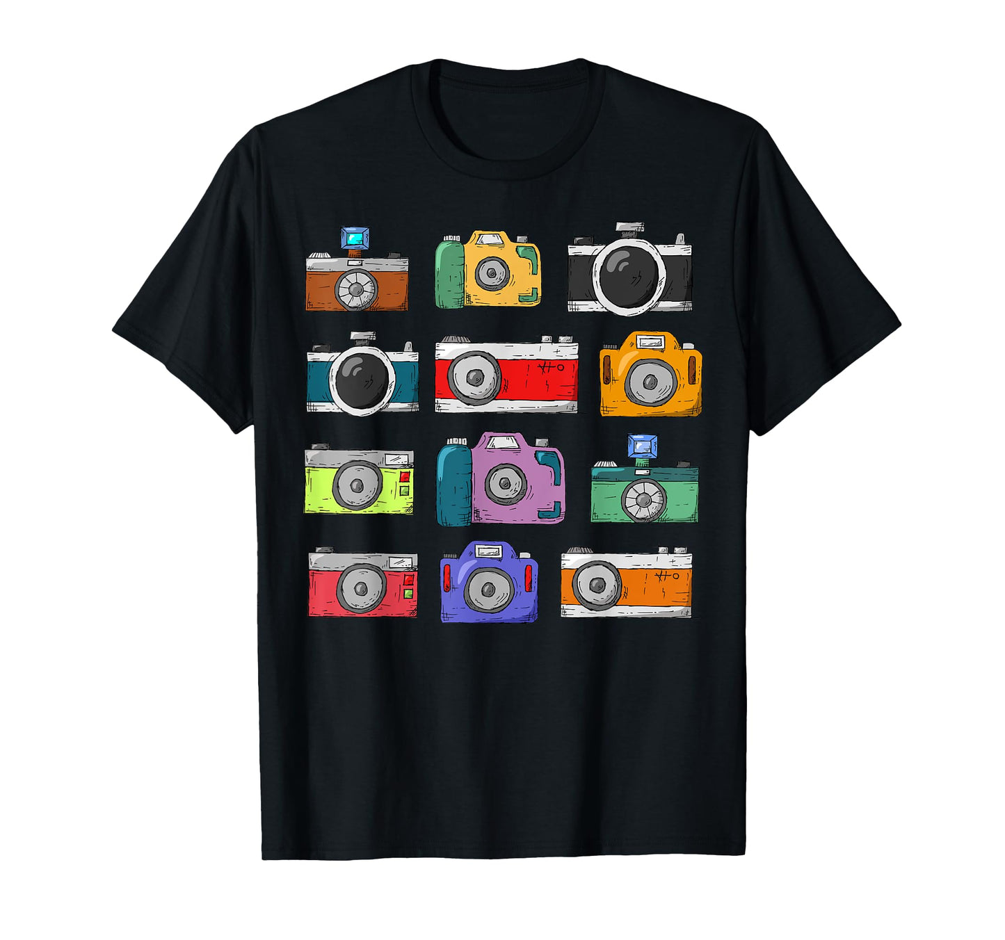 Trendy Camera Photography Photographer T-Shirt - Fun Novelty Design Unisex - T-Shirt, Sweatshirt, Hoodie