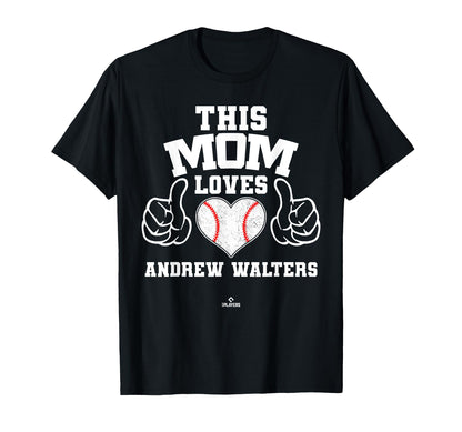 This Mom Loves Andrew Walters Prospect T-Shirt - Graphic Print for Adults - T-Shirt, Sweatshirt, Hoodie