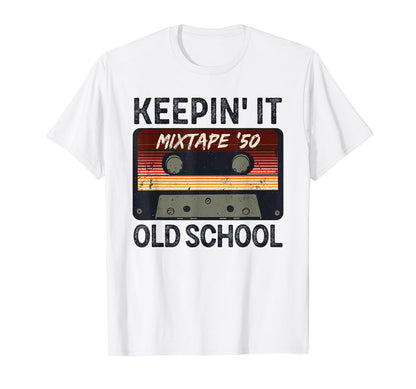 Old School Hip Hop 80S 90S Mixtape T-Shirt - Aesthetic Graphic Men Women - T-Shirt, Sweatshirt, Hoodie