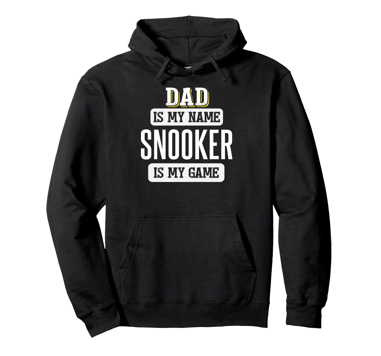Funny Snooker Gift Dad Fathers Day Hoodie - Fun Novelty Design Unisex - T-Shirt, Sweatshirt, Hoodie