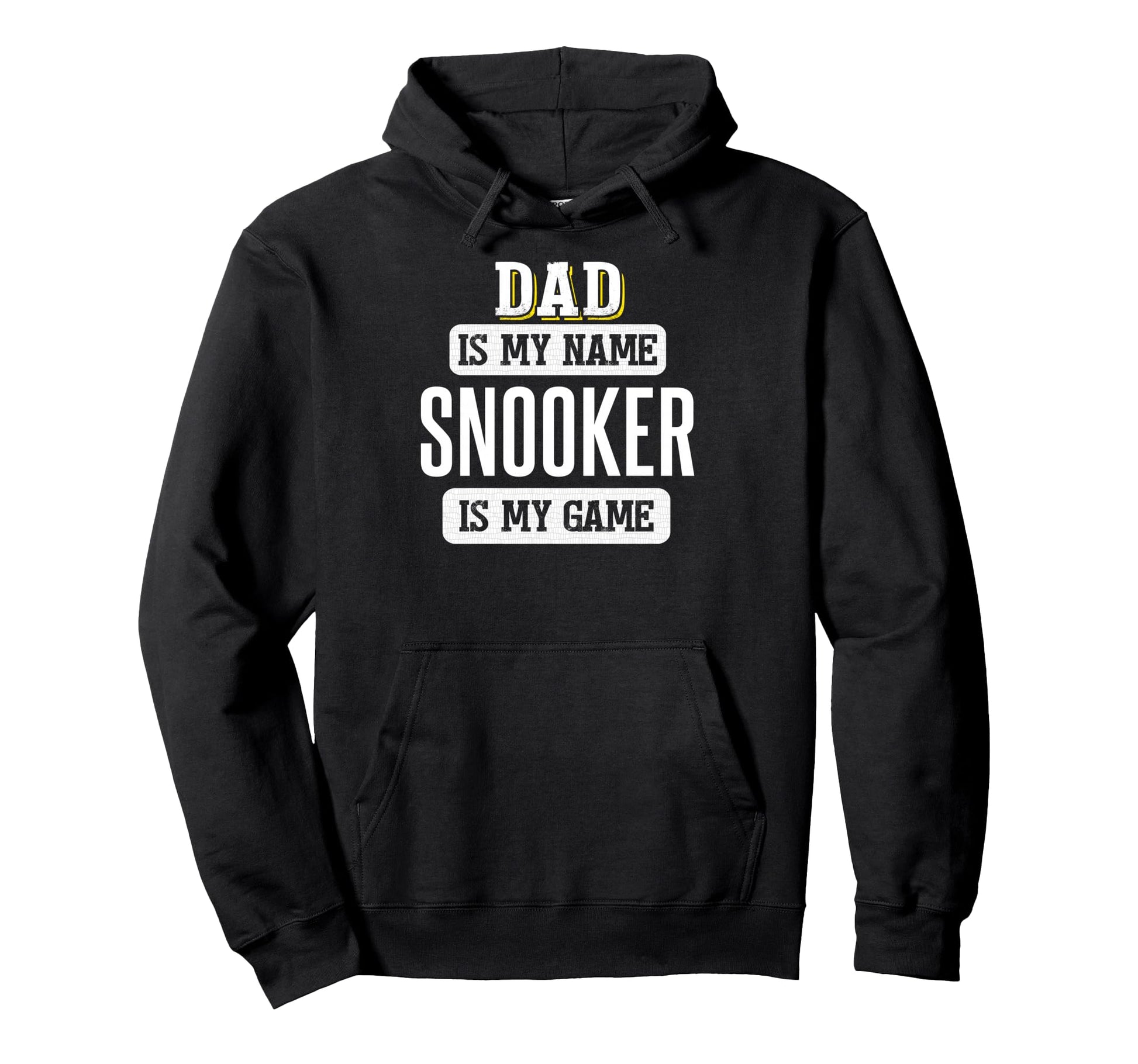 Funny Snooker Gift Dad Fathers Day Hoodie - Fun Novelty Design Unisex - T-Shirt, Sweatshirt, Hoodie