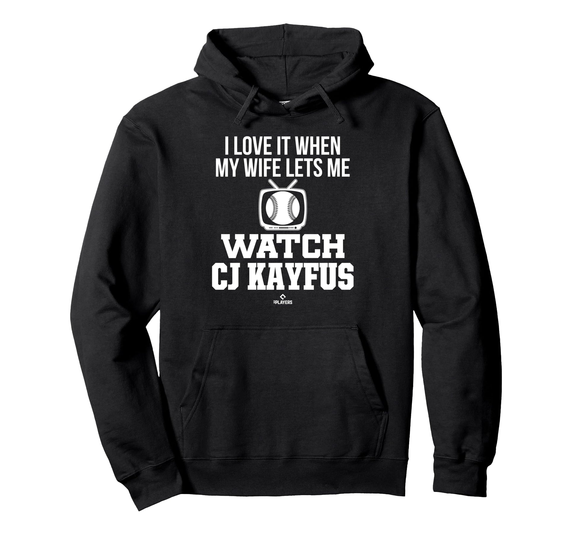 My Wife Lets Me Watch Cj Kayfus Hoodie - Novelty Apparel for Adults - T-Shirt, Sweatshirt, Hoodie