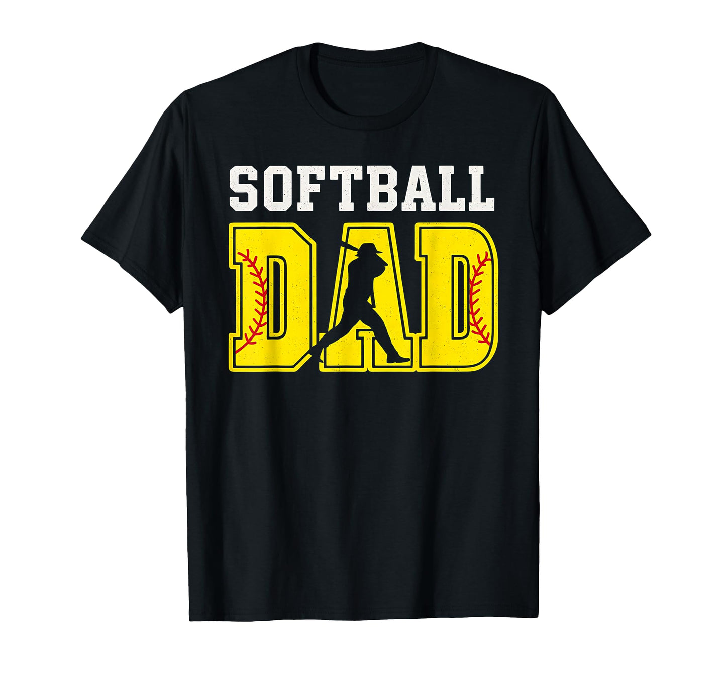 Mens Funny Dad Life Softball T-Shirt - Fun Novelty Design Men Women - T-Shirt, Sweatshirt, Hoodie