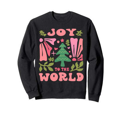 Boho Joy To World Sweatshirt - Casual Everyday Wear for Adults - T-Shirt, Sweatshirt, Hoodie
