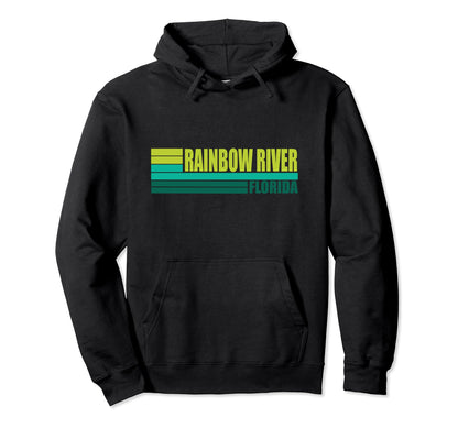 Rainbow River Florida Fl Manatees Manatee Hoodie - Unique Graphic Men Women - T-Shirt, Sweatshirt, Hoodie