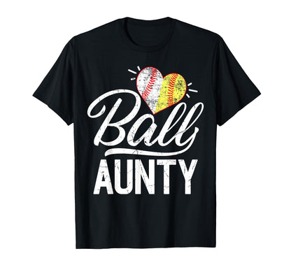 Baseball Lover Funny Ball Heart T-Shirt - Aesthetic Graphic Men Women - T-Shirt, Sweatshirt, Hoodie