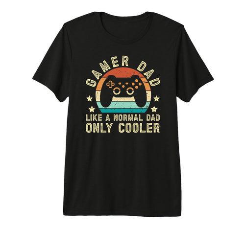 Mens Gamer Dad Gaming Dad Video Game Dad T-Shirt - Custom Art Print Unisex - T-Shirt, Sweatshirt, Hoodie