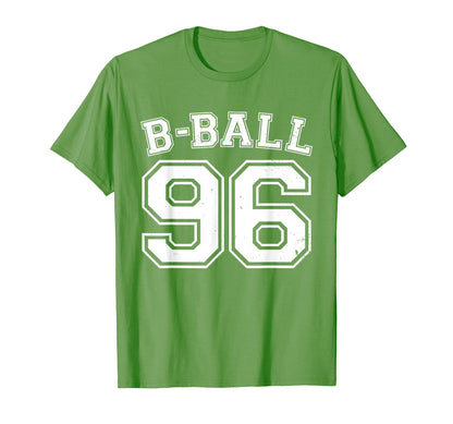 B Ball Basketball Player Number 96 T-Shirt - Unique Graphic Men Women - T-Shirt, Sweatshirt, Hoodie