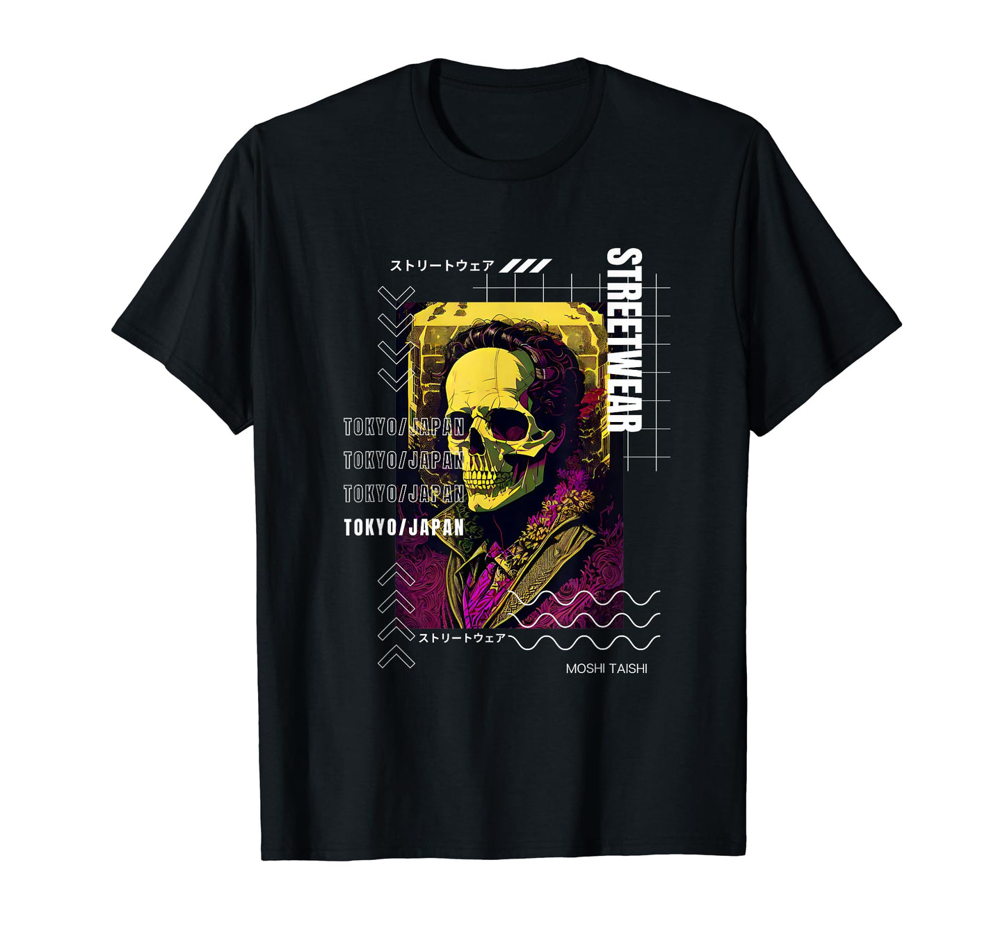 Japanese Streetwear Vaporwave Otaku T-Shirt - Streetwear Style Unisex - T-Shirt, Sweatshirt, Hoodie