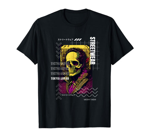 Japanese Streetwear Vaporwave Otaku T-Shirt - Streetwear Style Unisex - T-Shirt, Sweatshirt, Hoodie