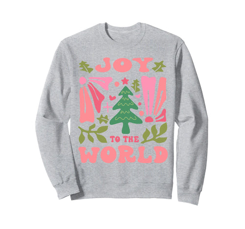 Christian Faith Boho Joy To World Sweatshirt - Fun Novelty Design Unisex - T-Shirt, Sweatshirt, Hoodie