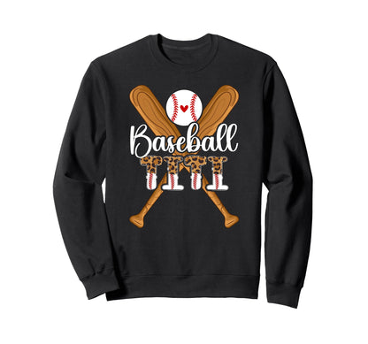 Baseball Titi Leopard Titi Baseball Sweatshirt - Trendy Graphic for Adults - T-Shirt, Sweatshirt, Hoodie