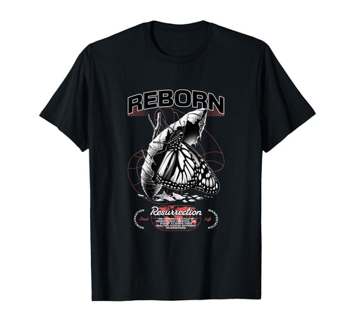 Butterfly Reborn Y2K Grunge T-Shirt - Fun Novelty Design Men Women - T-Shirt, Sweatshirt, Hoodie