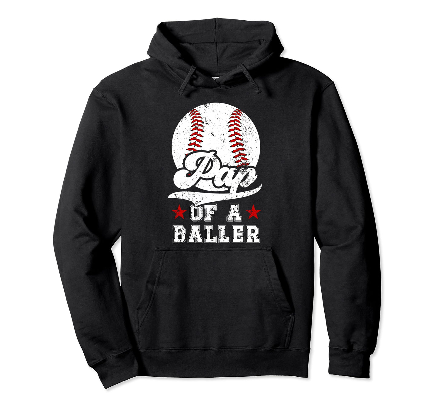 Pap Baller Baseball Pap Baseball Player Hoodie - Unique Graphic for Adults - T-Shirt, Sweatshirt, Hoodie