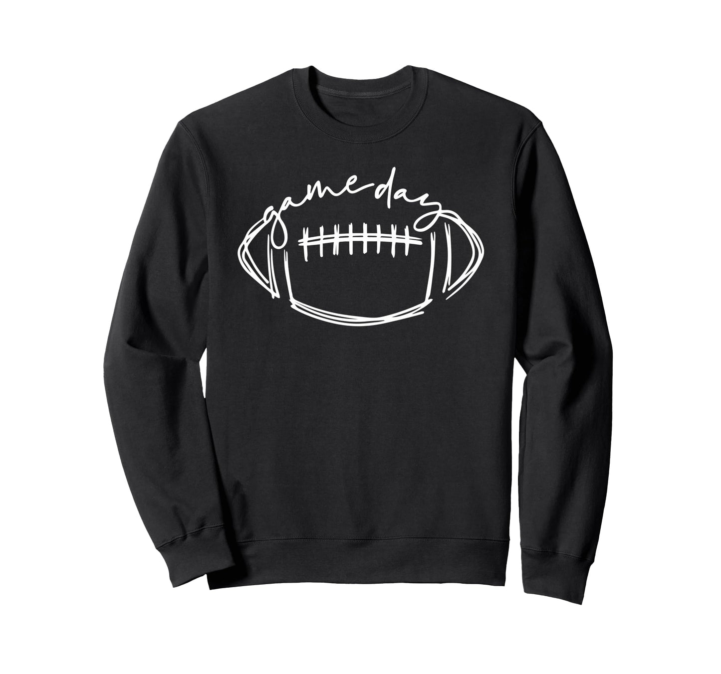 Game Day Football Game Day Vibes Sweatshirt - Novelty Apparel for Adults - T-Shirt, Sweatshirt, Hoodie