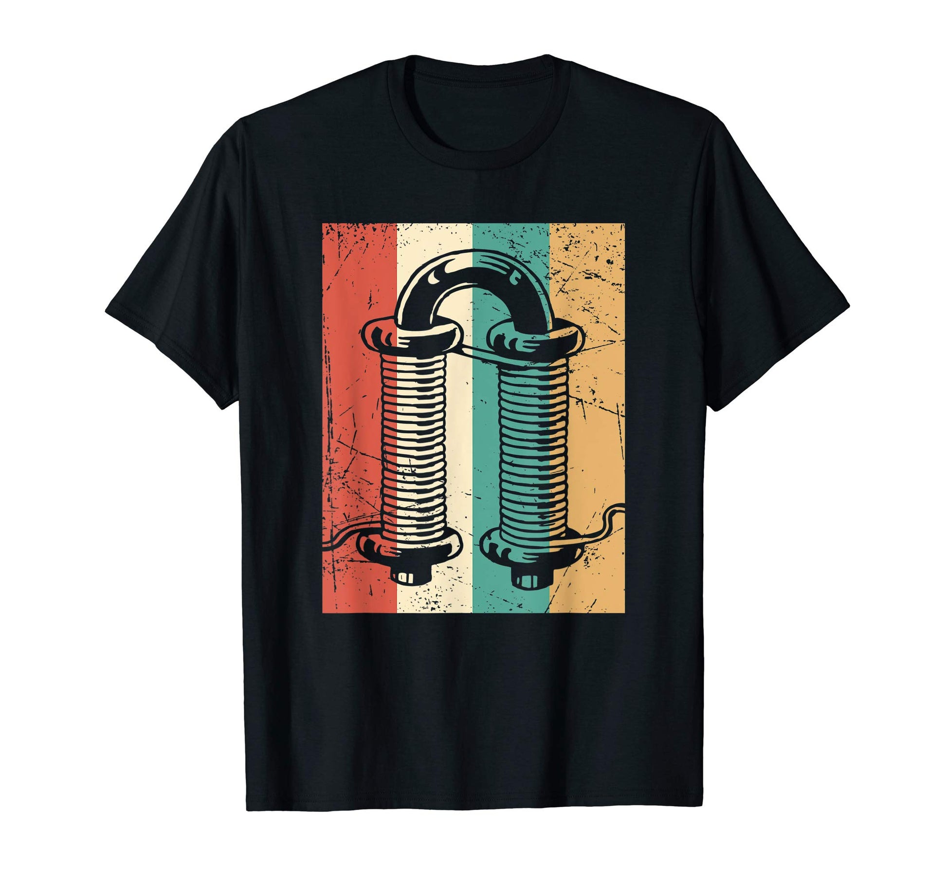 Electromagnet Rainbow Electrical Magnet T-Shirt - Unique Graphic for Adults - T-Shirt, Sweatshirt, Hoodie