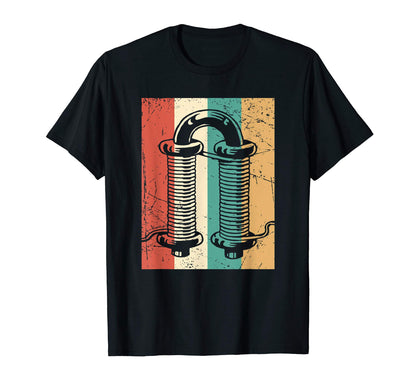 Electromagnet Rainbow Electrical Magnet T-Shirt - Unique Graphic for Adults - T-Shirt, Sweatshirt, Hoodie