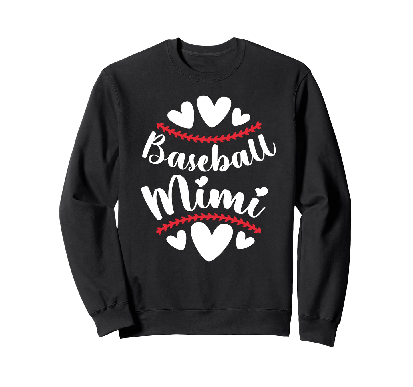 Baseball Mimi Grandma Proud Mimi Sweatshirt - Custom Art Print Unisex - T-Shirt, Sweatshirt, Hoodie