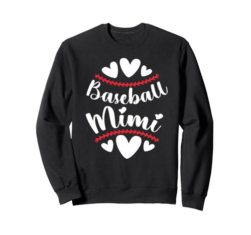 Baseball Mimi Grandma Proud Mimi Sweatshirt - Custom Art Print Unisex - T-Shirt, Sweatshirt, Hoodie
