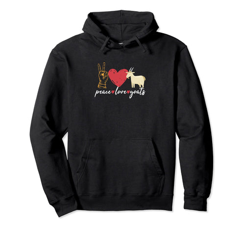 Goat Lover Funny Farm Animals Funny Hoodie - Unique Graphic Men Women - T-Shirt, Sweatshirt, Hoodie